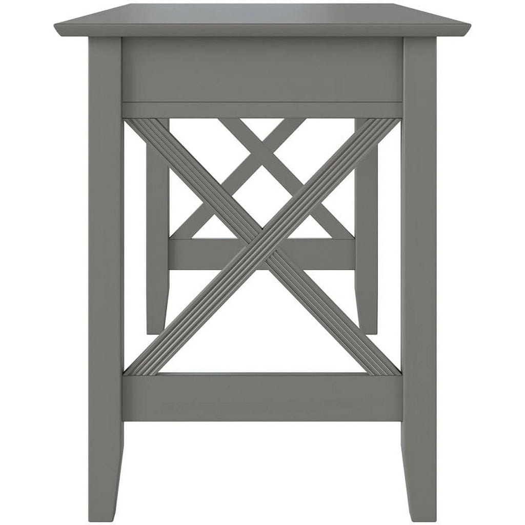 Solid Wood 1-Drawer Writing Desk R219075