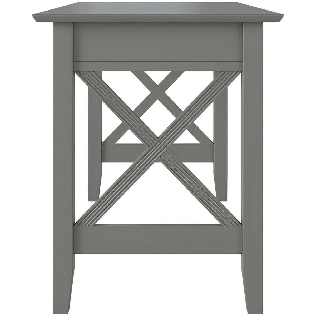 Solid Wood 1-Drawer Writing Desk R219075