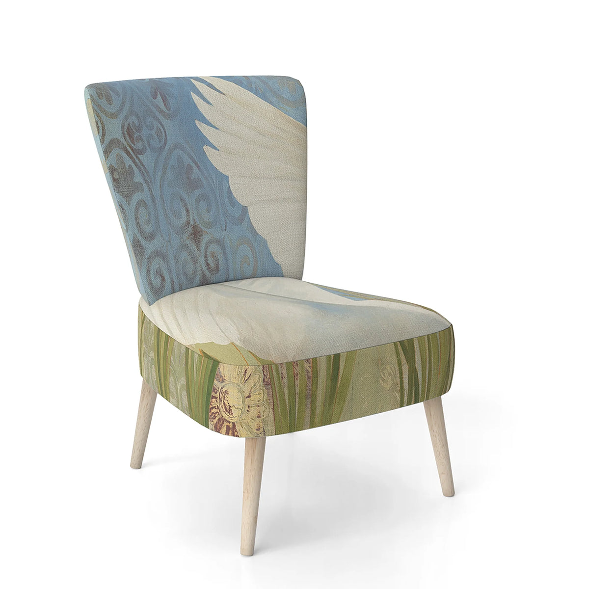 Upholstered Accent Arm Chair T6726