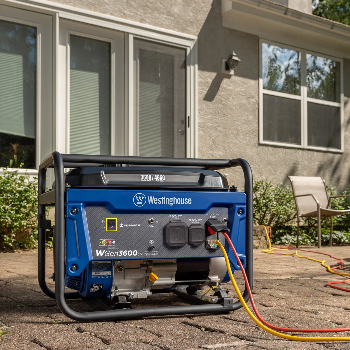 4650 Peak Watt Portable Gas Powered Generator Z53144