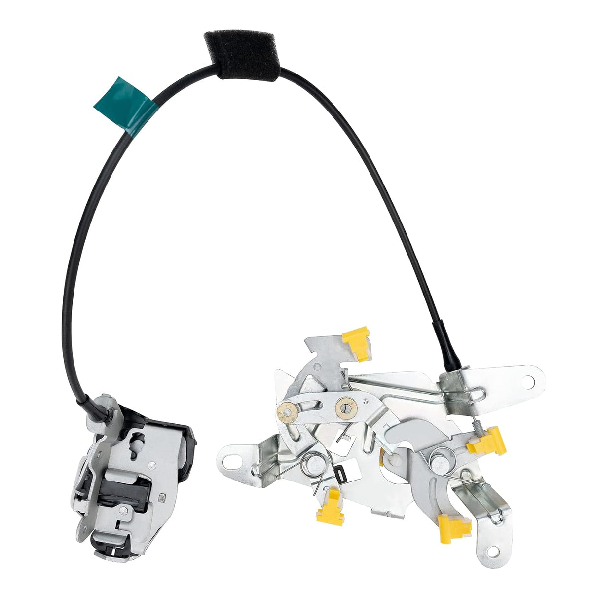 Driver Left Side Rear Door Lower Lock Latch Replacement for 1997 2003 Ford F 150 F 250 HD Super Duty Lobo Heritage Extended Cab, Pack of 2 Y618135