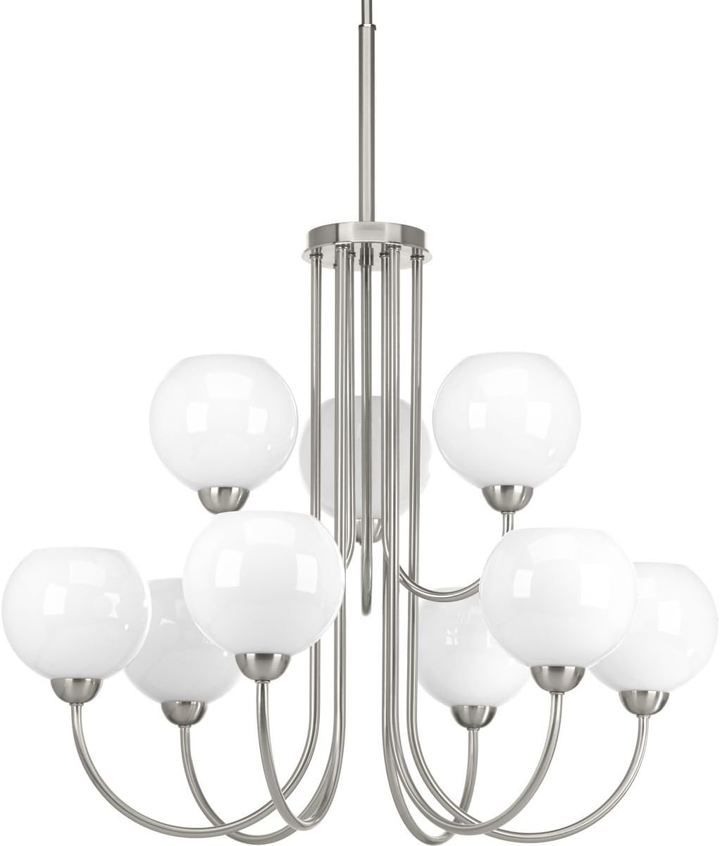 Nine-Light Chandelier, Gold X9632