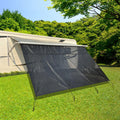 RV Awning Shade Screen with Zipper 8'X16'3'' R829
