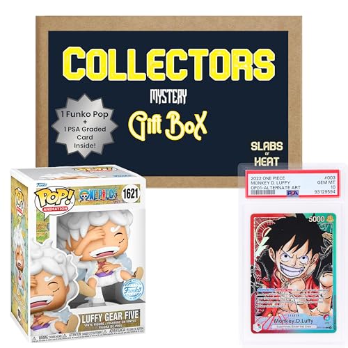 One Piece PSA Graded Card & Funko Pop Mystery Gift Box H673996