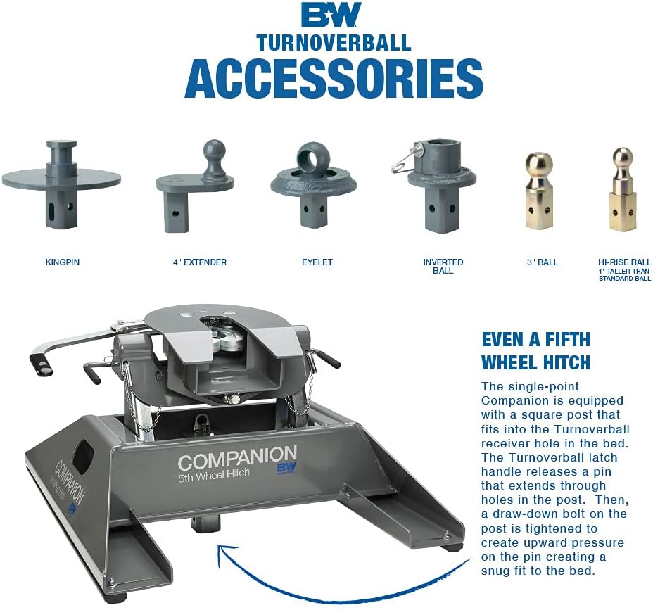 Turnoverball Gooseneck Hitch O19046
