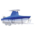 T-Top Boat Covers Without Bow Rail Pacific Blue E31988