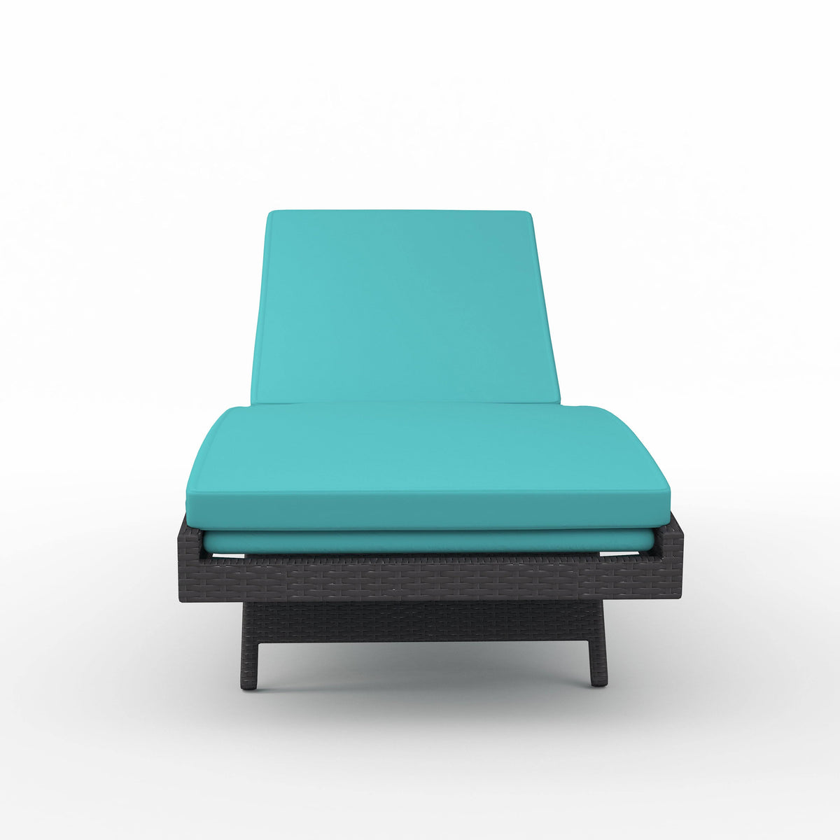 Brown Outdoor Patio Chaise D239