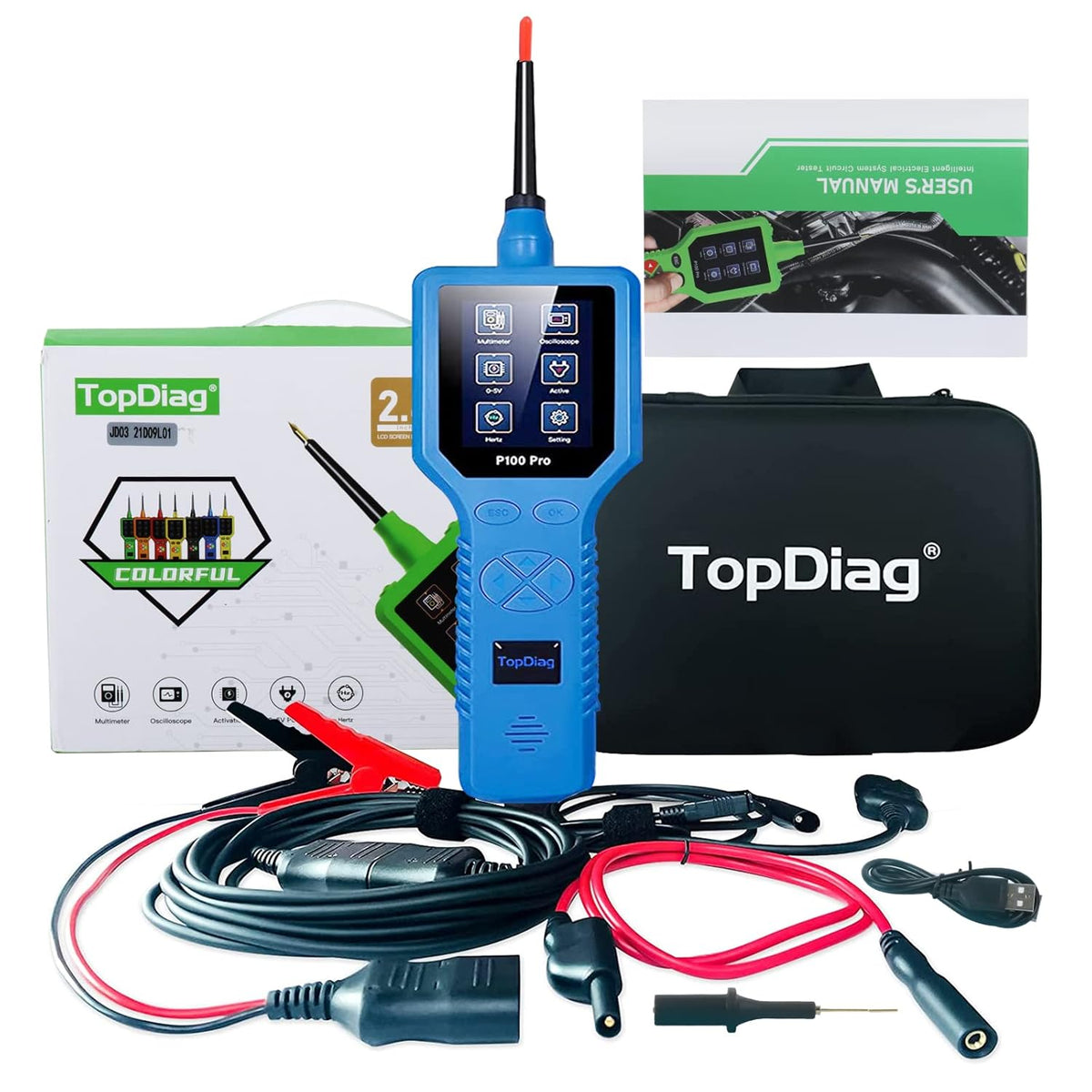 9v-30v Automotive Circuit Tester Multimeter Voltage Detector Power Circuit Probe Kit F43937