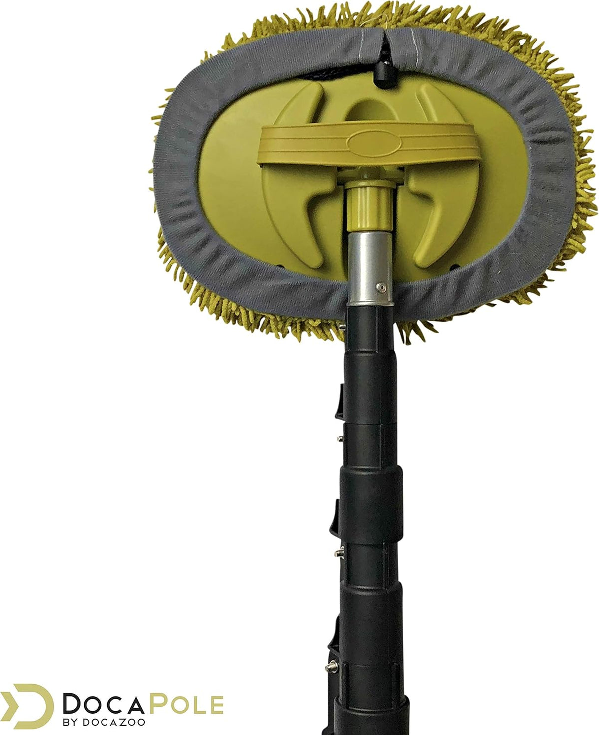 Wall Duster with 6-24 Foot Extension Pole, Chenille Microfiber Cleaning Head, Pack of 2 T178286