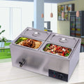 110V 4-Pan Commercial Food Warmer L454921