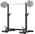 Adjustable Squat Rack Stand Barbell Rack Weight Lifting Gym Dumbbell Racks Home Gym Bench Press Rack 600Lbs O54483