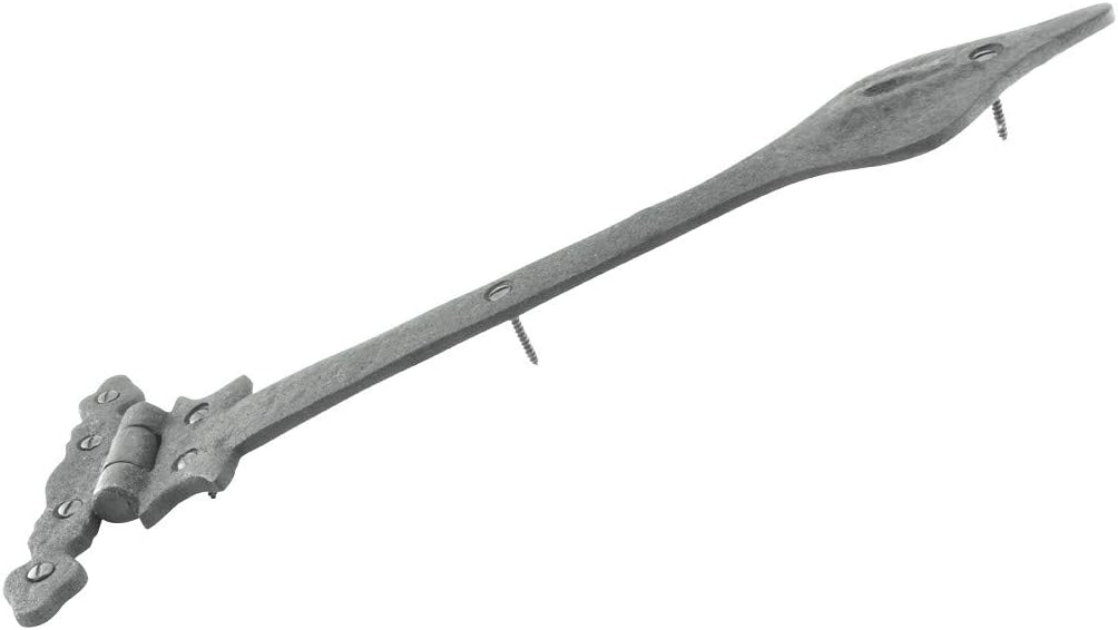 Black Wrought Iron Door Hinge 11.25 Long Pack of 4 I46928