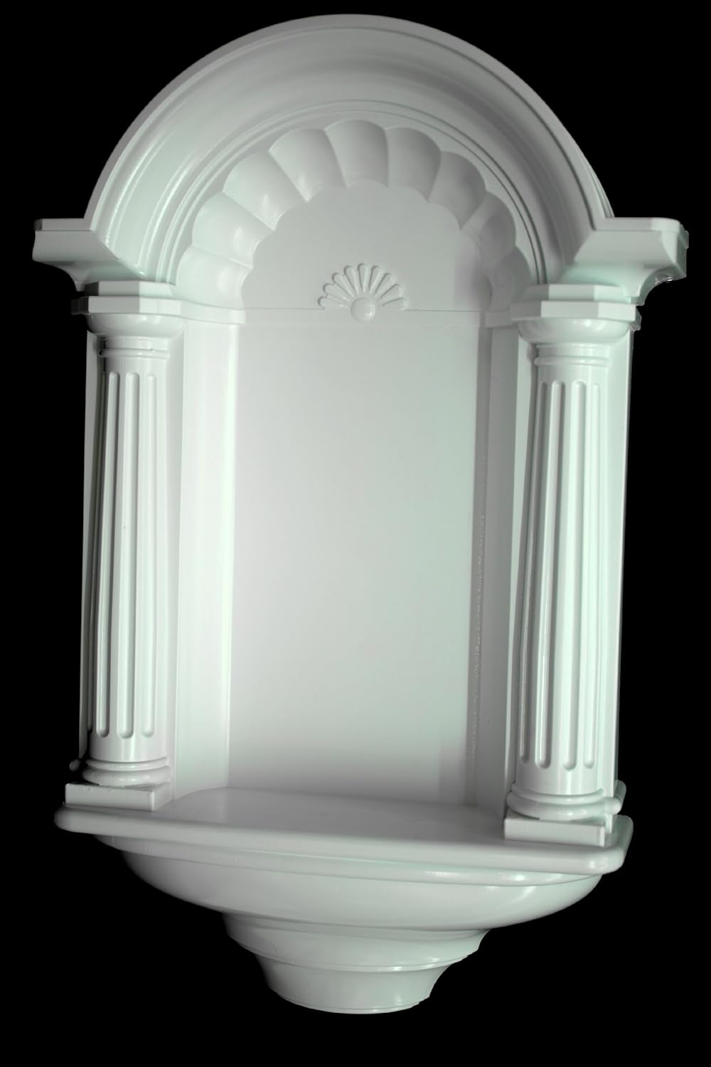White 30 L x 19.5 W x 4.75 D ABS Plastic Wall Niche K416043