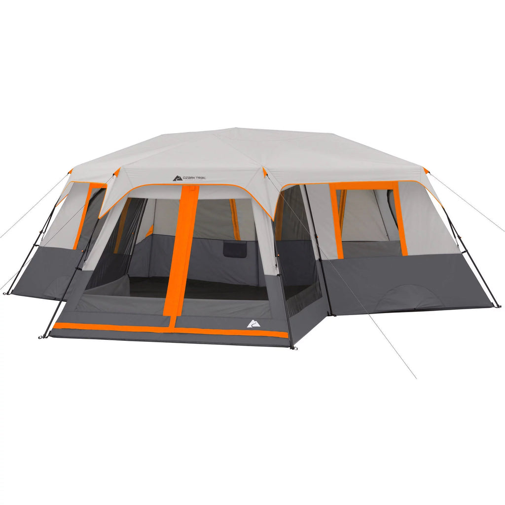 20' x 18' 12-Person 3-Room Instant Cabin Tent with Screen Room P4583
