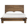 Full Platform Bed in Natural Wood H27188