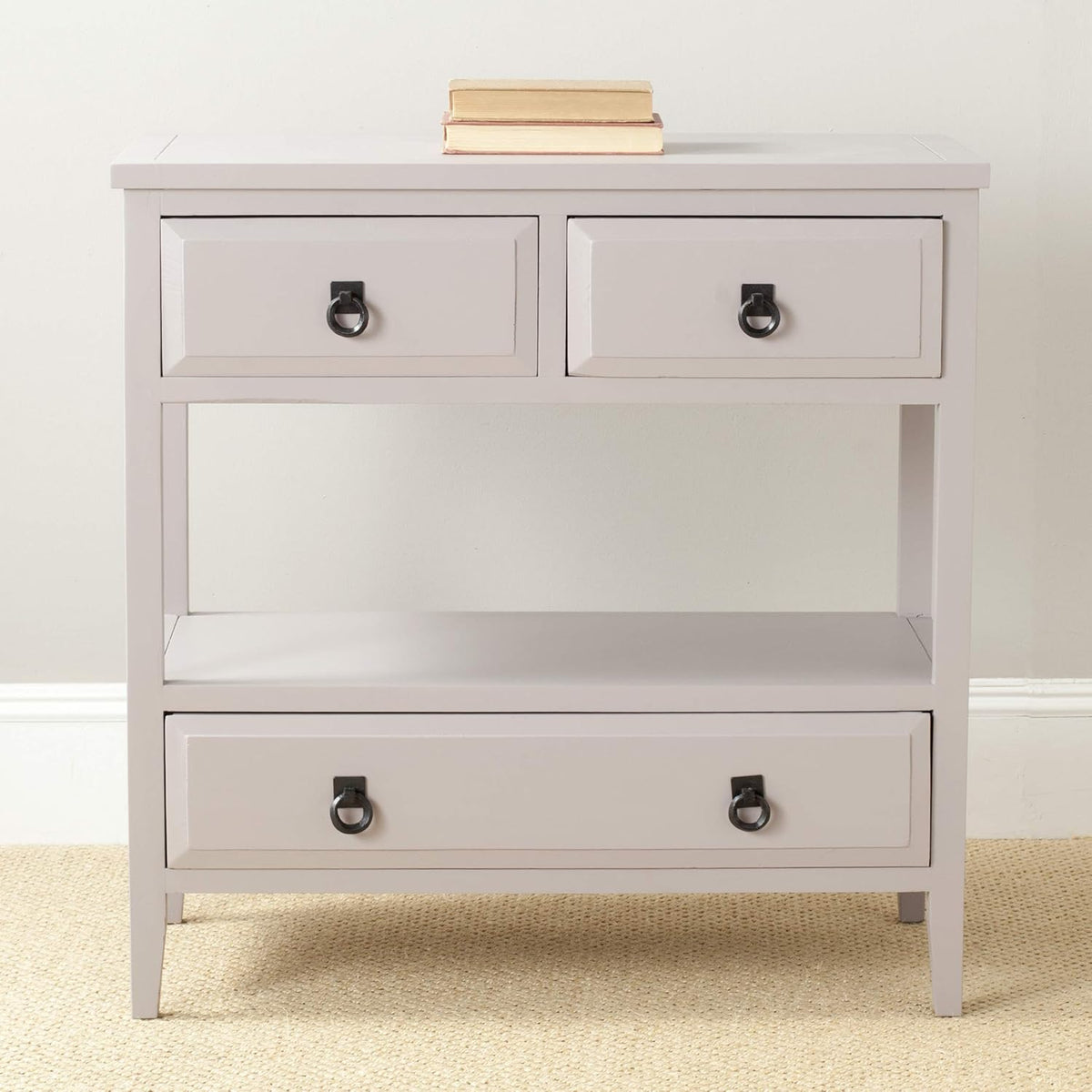 Black 3-Drawer Sideboard U633