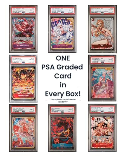 One Piece PSA Graded Card & Funko Pop Mystery Gift Box H673996