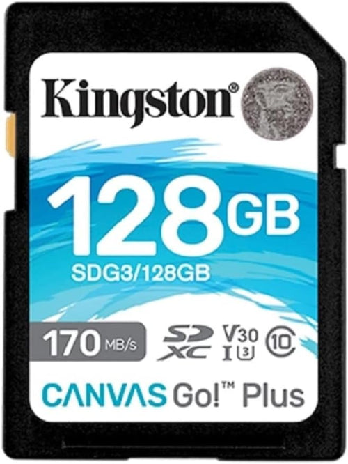 128GB SDXC Memory Card 4-Pack with SD Card Reader Bundle D82370