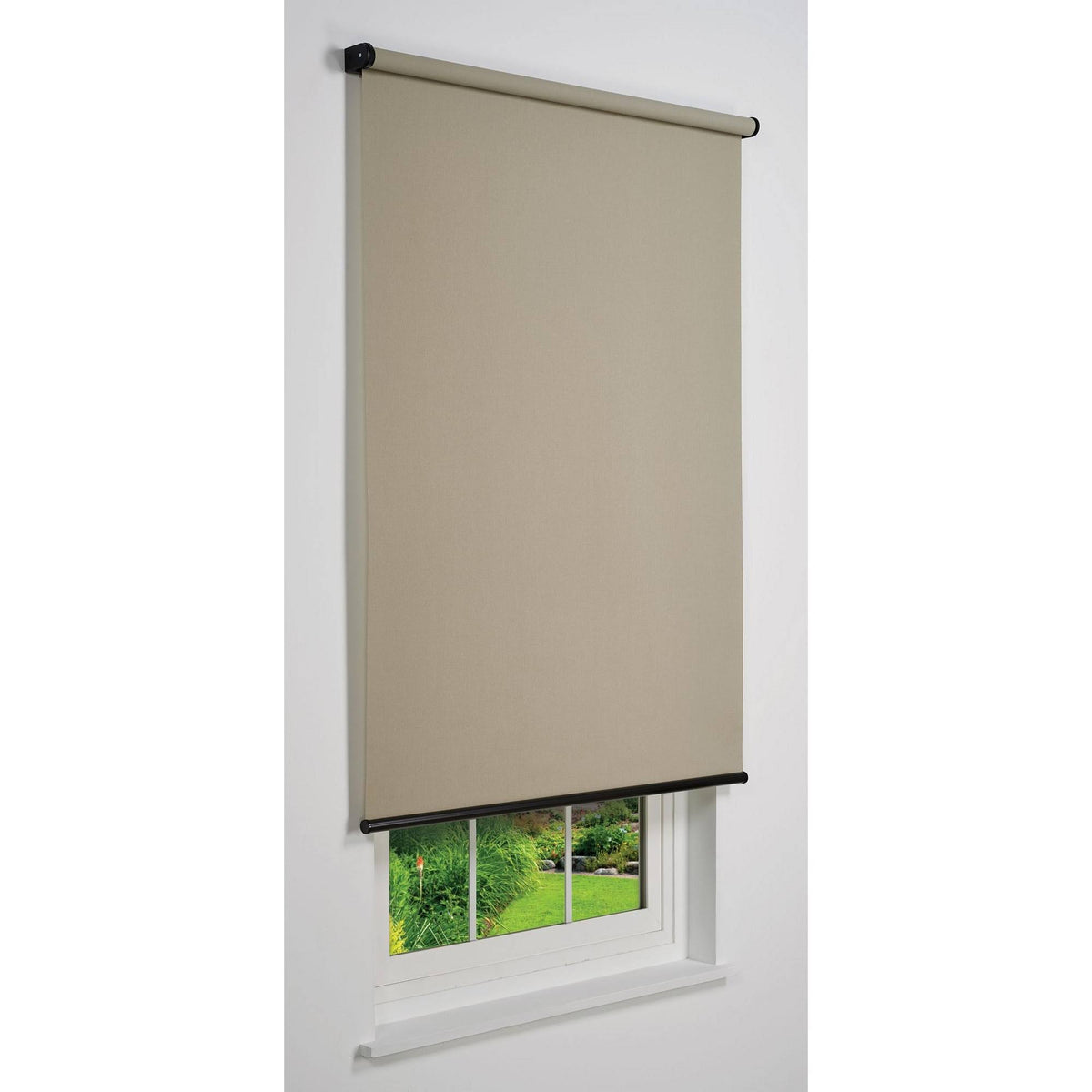 Taupe Cordless Light Filtering Roller Shade 61 W x 78 H Q65293