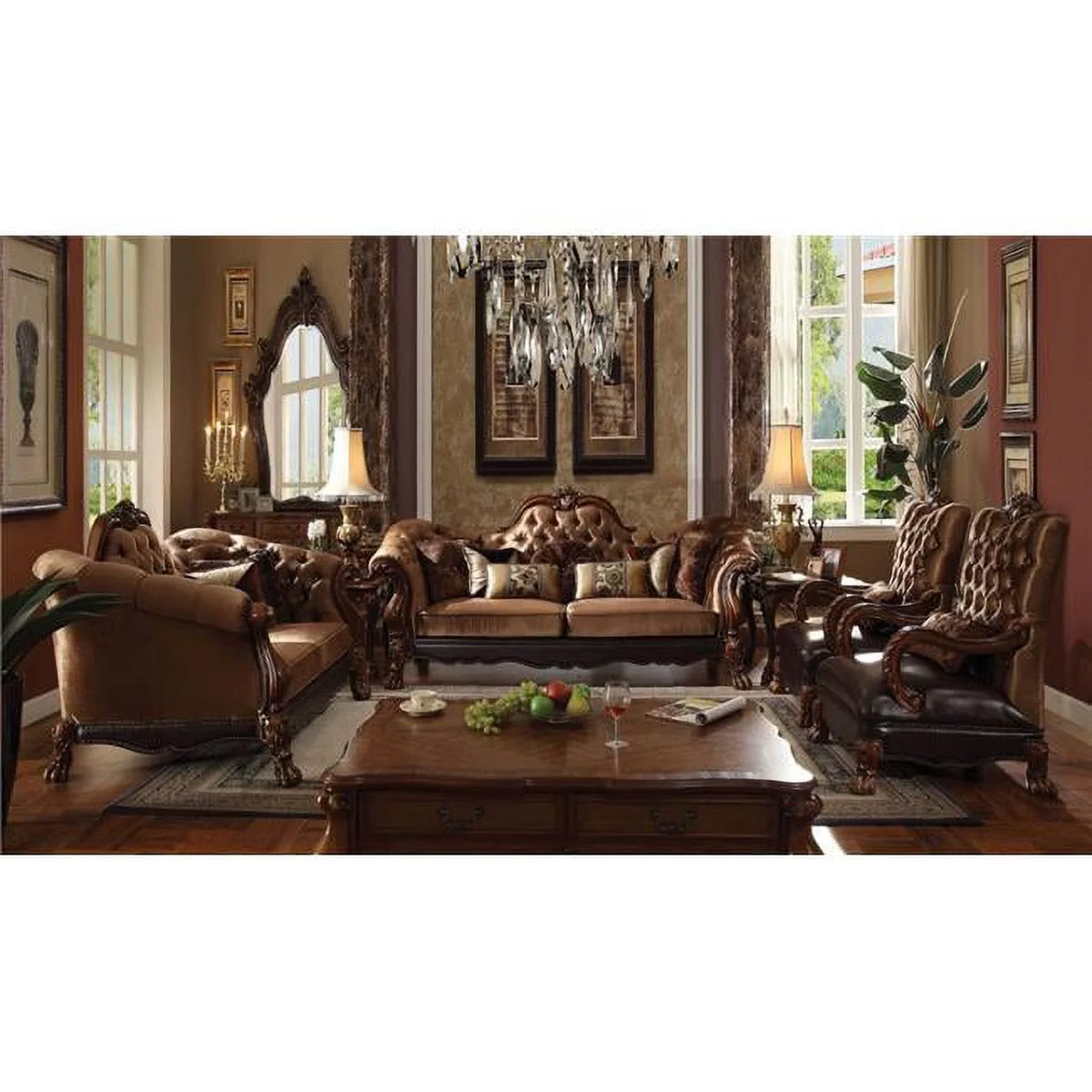 Wood Coffee Table D747