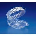 8 x 9 x 3 Clear Plastic Hinged Containers, Case of 200 F3022