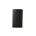 Hammered Pewter Small Rectangle Open Top and Bottom B382351