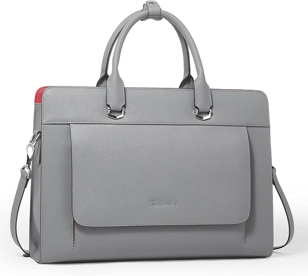 15.6 Inch Leather Laptop Messenger Bag S8013