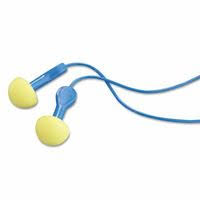 25dB Reusable Corded Yellow Ear Plugs Q326