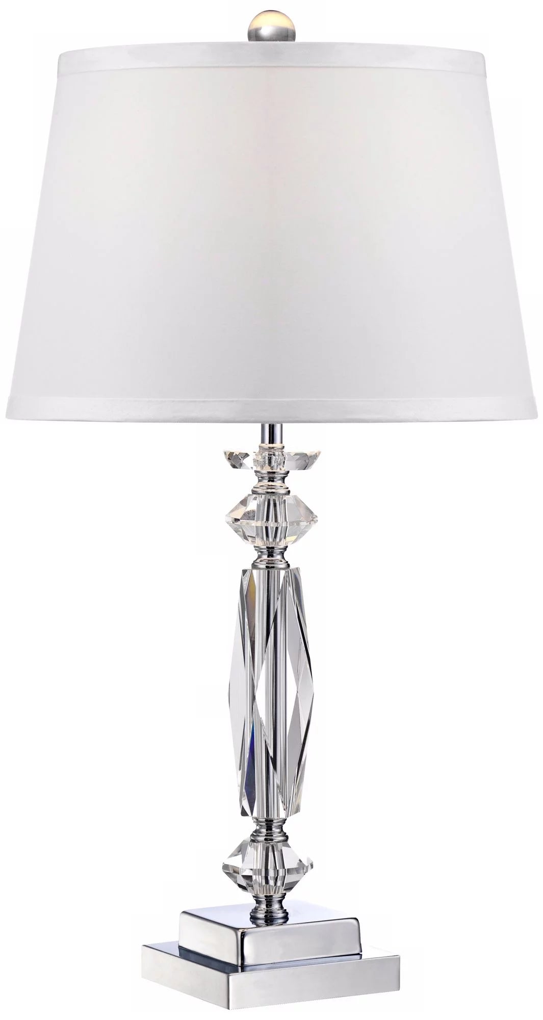 23" High Clear Crystal Accent Table Lamp Q322232