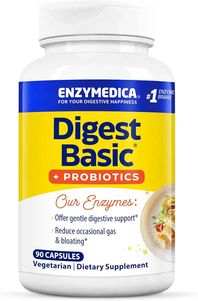 90 Count Digestive Enzymes with Probiotics J32501