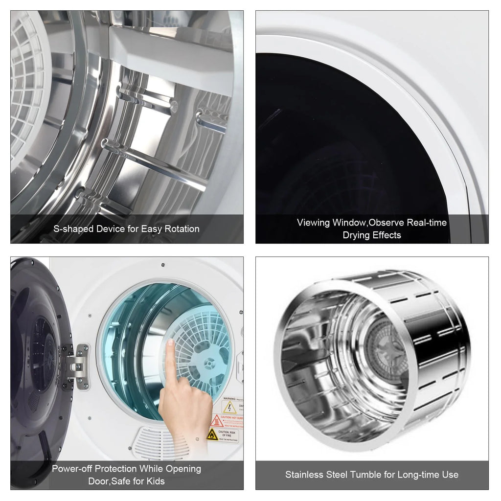 Portable 1.6 cu ft Compact Electric Dryer A720373