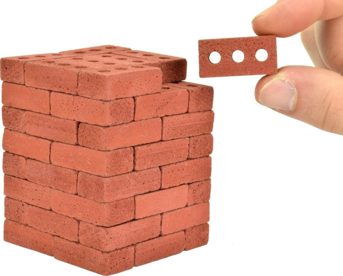 Mini Red Bricks, 1:6 Scale (160 Pack) Z4770