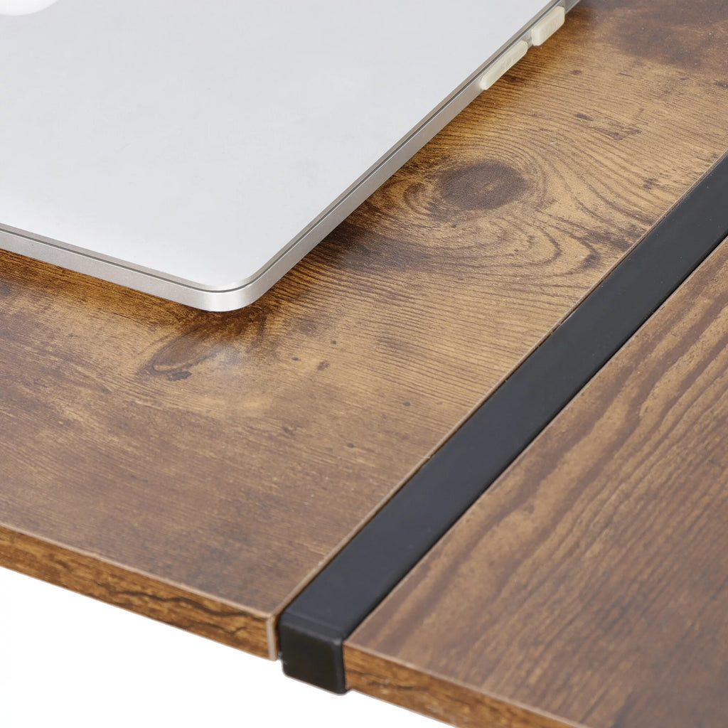 Brown L-Shaped Computer Desk X611