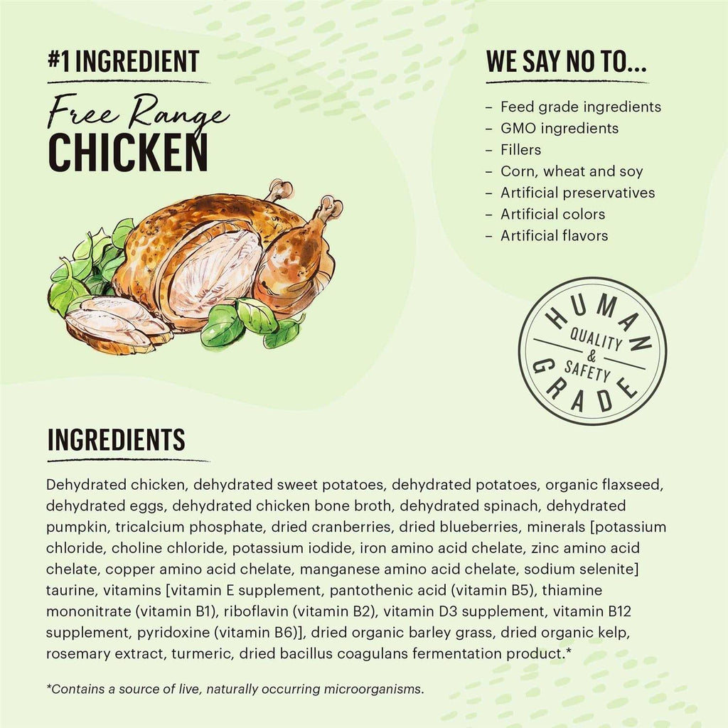 Chicken Grain-Free Dehydrated Cat Food T2981