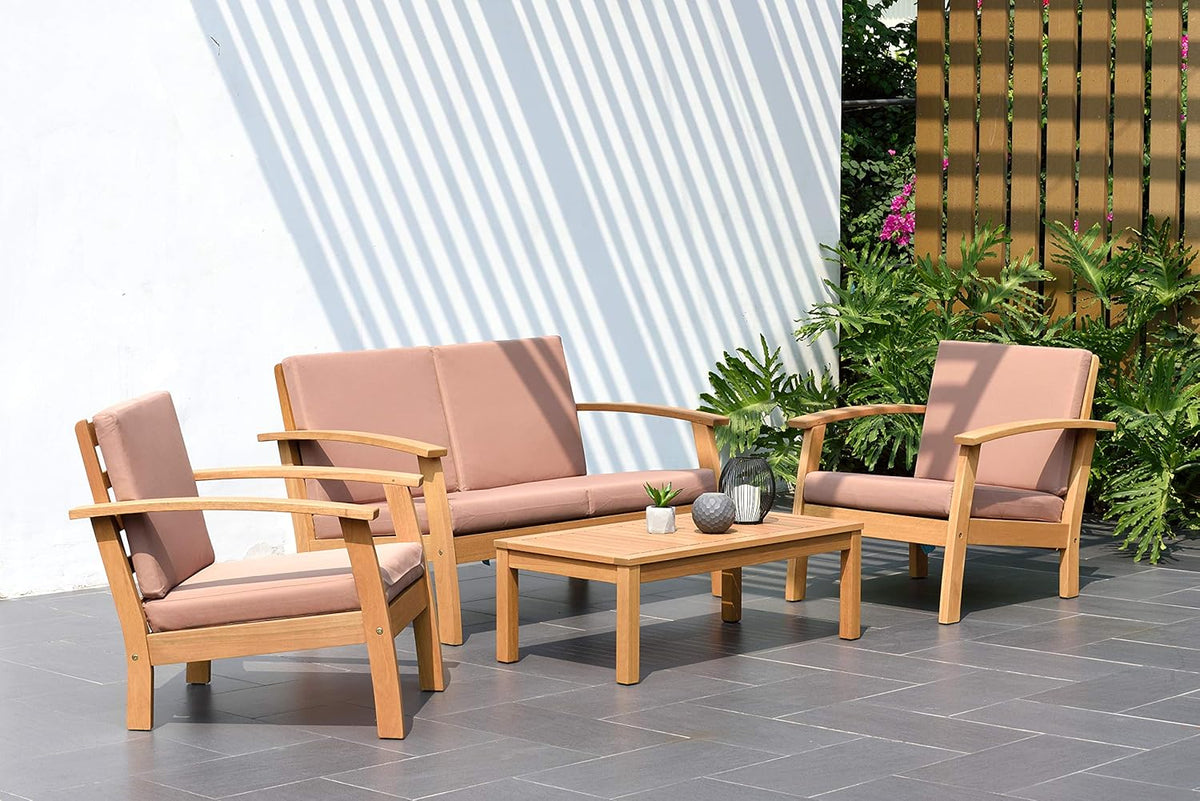 Blue 4-Piece Eucalyptus Conversation Set G46600