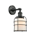 Small Bell Cage 1 Light Sconce U69110