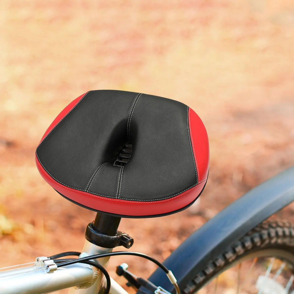 Red Oversized Bike Seat Cushion F53182