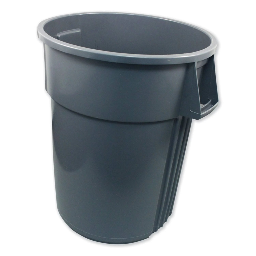 Gray 55 gal Plastic Waste Container G2400