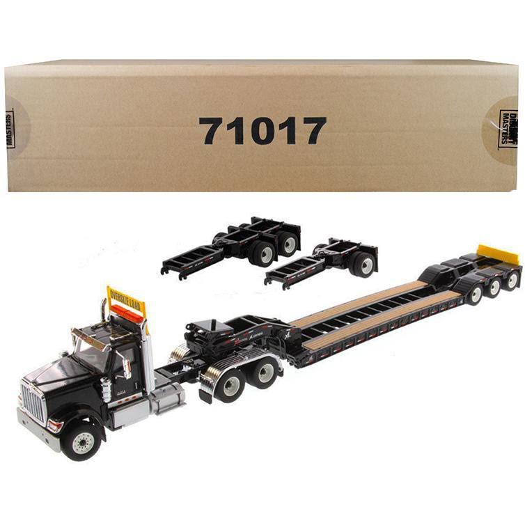 Black XL 120 Lowboy Trailer Diecast Model H3358
