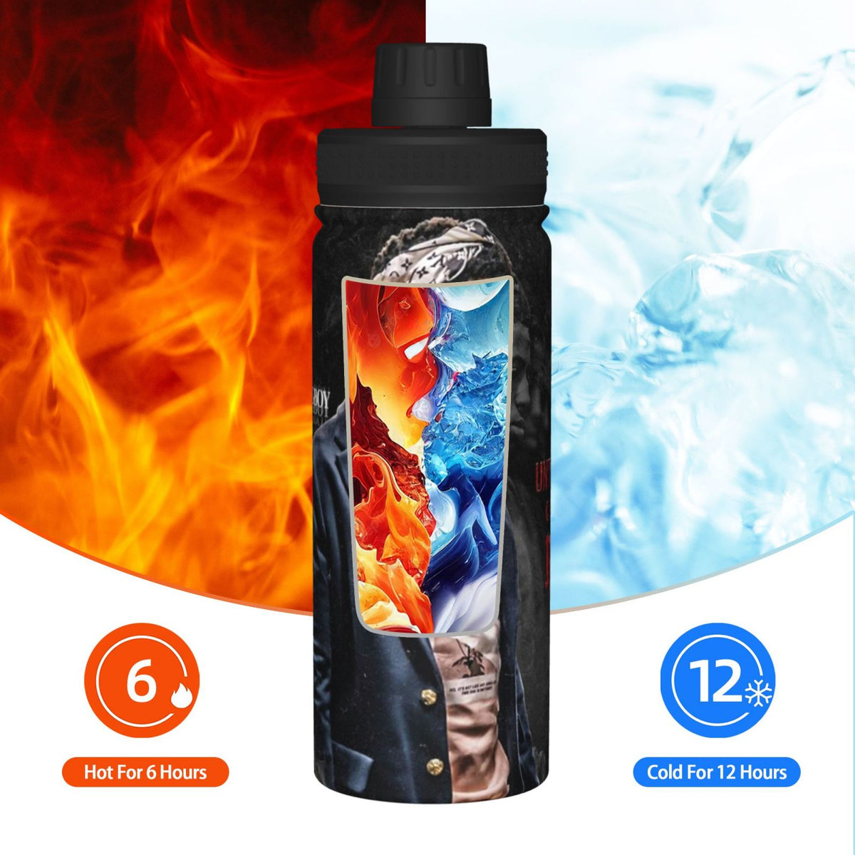 Insulated Stainless Steel Water Bottle 18OZ P15092
