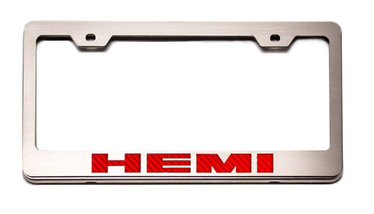 Rear Tag Frame Red Z667195