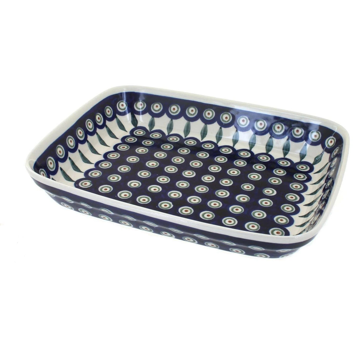 Medium Rectangular Baker Polish Pottery A971