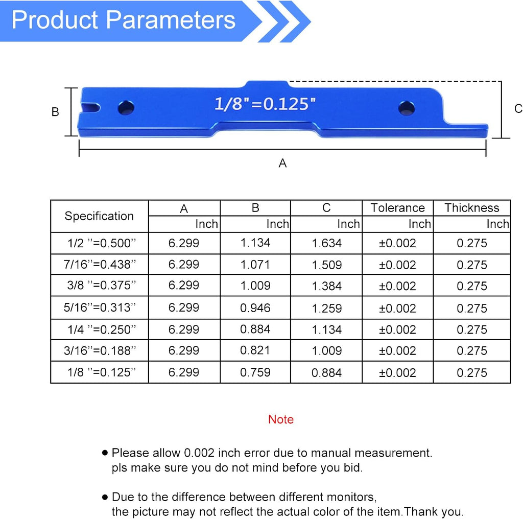 Router Table Setup Blocks Woodworking Accessories Set of 7 B536