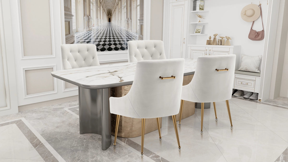 Velvet Dining Chairs Set of 2 Z2794