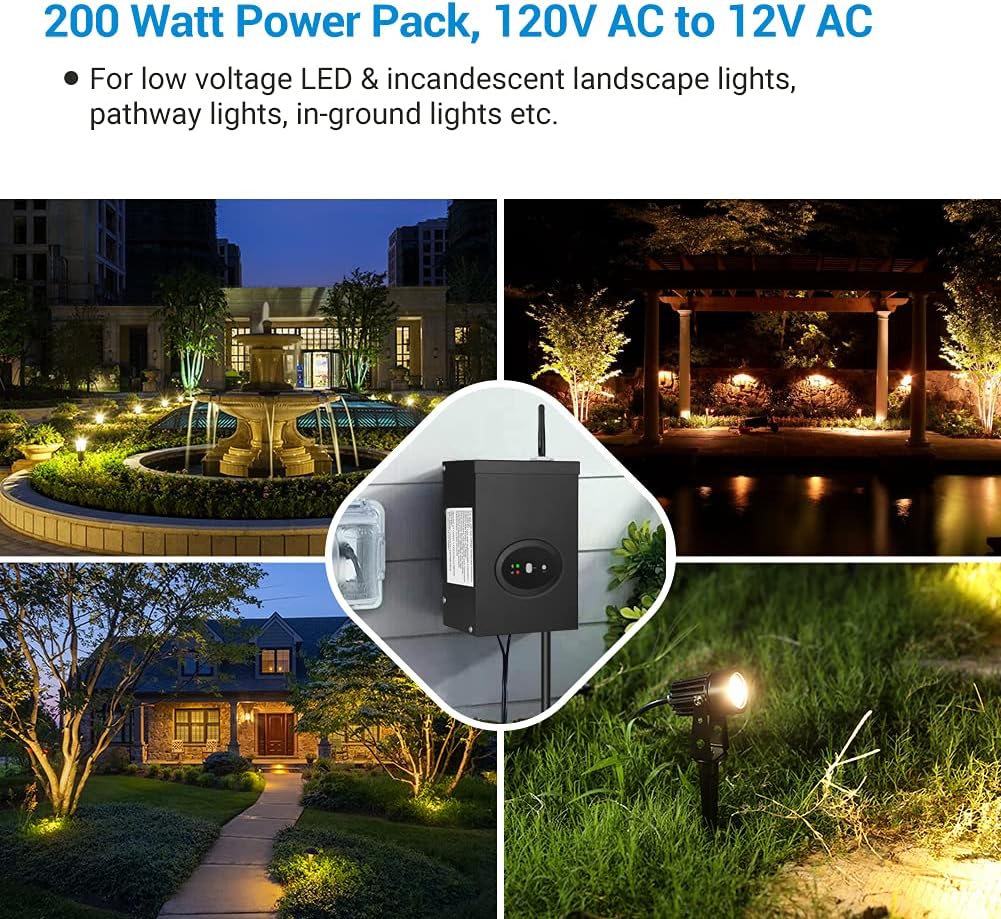 300W Smart Wi-Fi Low Voltage Transformer H248