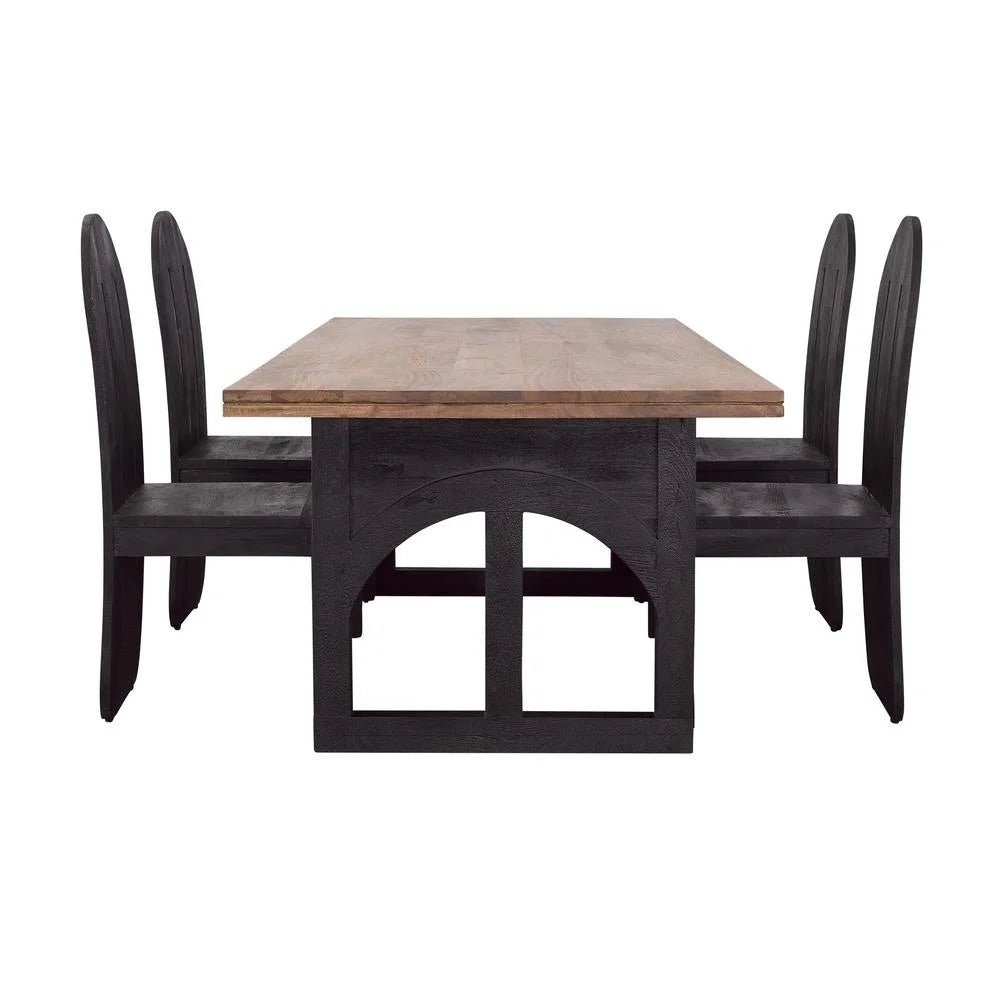 Solid Wood Dining Table in Natural J926546