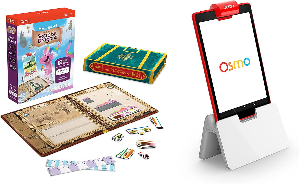 Math Wizard and The Magical Workshop + Fire Tablet Base Bundle Pack of 2 L534