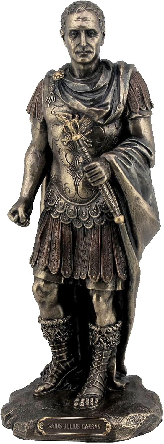 Bronze Finish Roman Military Uniform Statue K764117