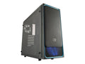 Black Blue Computer Case A727