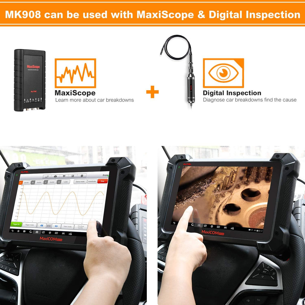 Automotive Scan Tool with Advanced ECU Coding V631601